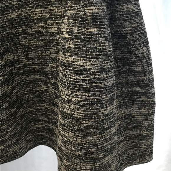 Zara S metallic silver tweed tulip dress - Picture 4 of 8